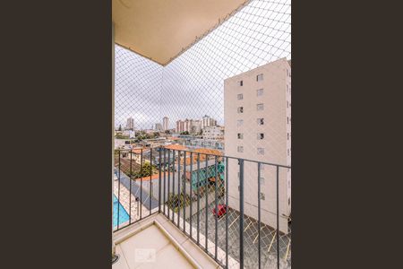 Varanda da Sala de apartamento para alugar com 2 quartos, 90m² em Vila Esperança, São Paulo