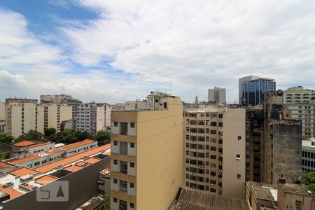 Vista da Sala de apartamento à venda com 2 quartos, 92m² em Centro, Rio de Janeiro