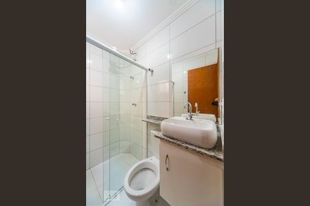 Banheiro da Kitnet de kitnet/studio para alugar com 1 quarto, 20m² em Vila Sao Pedro, Santo André