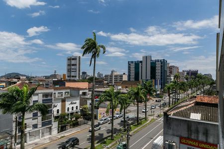 Vista de apartamento para alugar com 2 quartos, 60m² em Vila Matias, Santos
