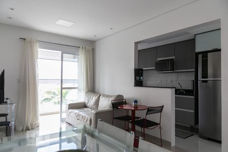 Sala de apartamento para alugar com 2 quartos, 60m² em Vila Matias, Santos