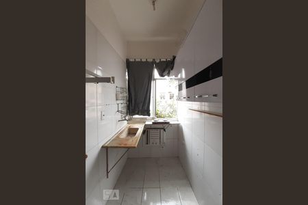 Cozinha de kitnet/studio para alugar com 1 quarto, 28m² em Méier, Rio de Janeiro