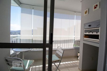 Varanda da sala de apartamento para alugar com 2 quartos, 81m² em Itacorubi, Florianópolis