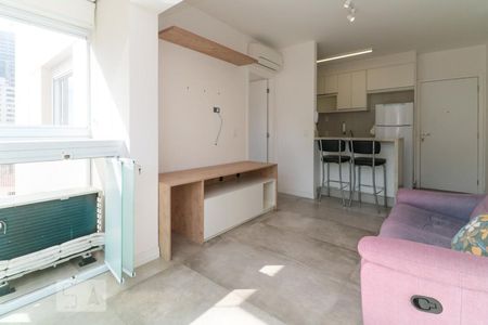 Sala de apartamento para alugar com 1 quarto, 39m² em Pinheiros, São Paulo