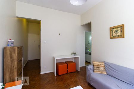 Sala de apartamento à venda com 2 quartos, 45m² em Botafogo, Rio de Janeiro