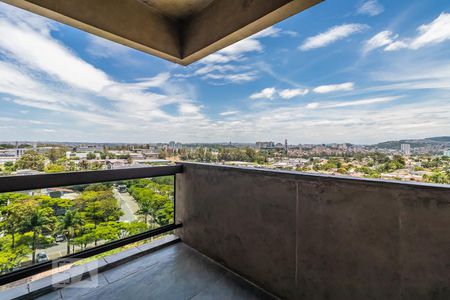 Varanda da Sala de apartamento para alugar com 1 quarto, 61m² em Alphaville Industrial, Barueri