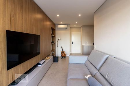 Sala de apartamento à venda com 1 quarto, 80m² em Indianópolis, São Paulo