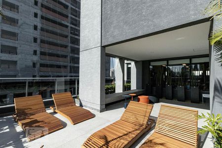 Apartamento à venda com 80m², 1 quarto e 1 vaga Apartamento à venda com 80m², 1 quarto e 1 vagaÁrea comum do prédio