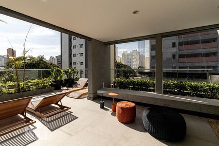 Apartamento à venda com 80m², 1 quarto e 1 vaga Apartamento à venda com 80m², 1 quarto e 1 vagaÁrea comum do prédio