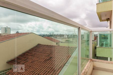 Sacada da sala de apartamento para alugar com 2 quartos, 61m² em Tabajaras, Uberlândia
