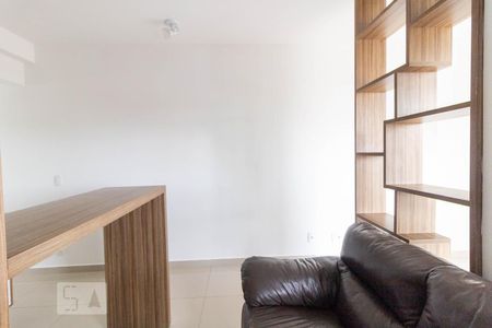 Sala de apartamento à venda com 1 quarto, 43m² em Jardim, Santo André