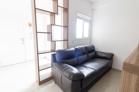 Sala de apartamento à venda com 1 quarto, 43m² em Jardim, Santo André