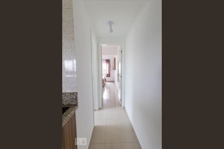 Corredor de apartamento à venda com 1 quarto, 43m² em Jardim, Santo André