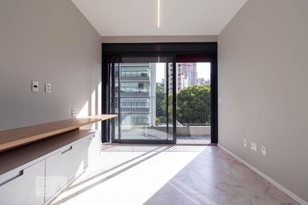 Sala de apartamento à venda com 1 quarto, 50m² em Jardim das Bandeiras, São Paulo
