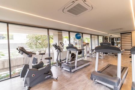 Apartamento para alugar com 50m², 1 quarto e 1 vaga Apartamento para alugar com 50m², 1 quarto e 1 vagaAcademia