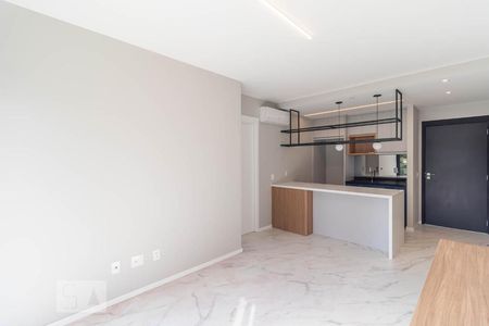 Sala de apartamento à venda com 1 quarto, 50m² em Jardim das Bandeiras, São Paulo