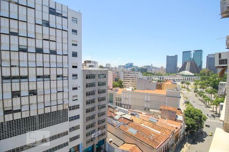 Vista da Sala de apartamento para alugar com 2 quartos, 60m² em Centro, Rio de Janeiro