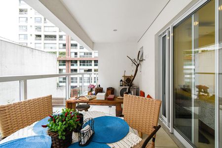 Studio à venda com 44m², 1 quarto e 1 vagaVaranda