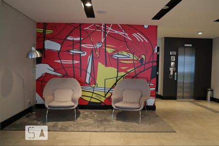 Studio à venda com 44m², 1 quarto e 1 vagaHall Social