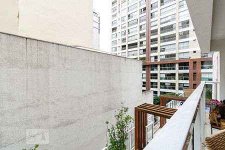 Studio à venda com 44m², 1 quarto e 1 vagaVaranda - Vista