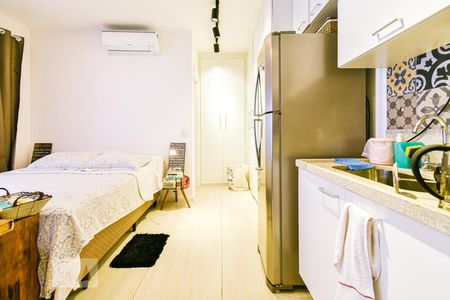 Studio à venda com 44m², 1 quarto e 1 vagaStudio