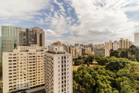 Vista do Studio de kitnet/studio para alugar com 1 quarto, 28m² em Consolação, São Paulo