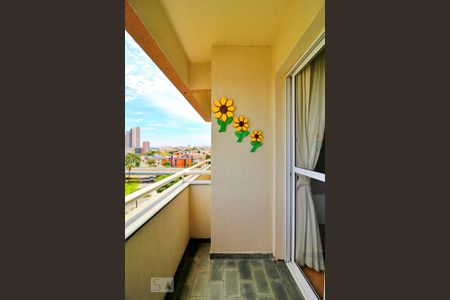Varanda da Sala de apartamento para alugar com 2 quartos, 60m² em Silveira, Santo André