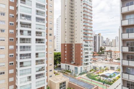 Vista da Sacada de apartamento à venda com 1 quarto, 28m² em Água Branca, São Paulo