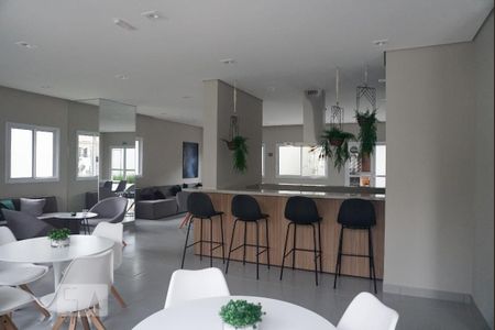 Apartamento à venda com 33m², 2 quartos e sem vagaÁrea comum - Salão de festas