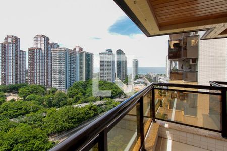 Varanda de apartamento à venda com 2 quartos, 90m² em Barra da Tijuca, Rio de Janeiro