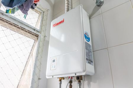 Apartamento à venda com 74m², 2 quartos e 1 vaga Apartamento à venda com 74m², 2 quartos e 1 vagaDetalhe da Área de Serviço