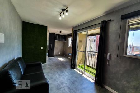 Sala de Estar/Cozinha de kitnet/studio para alugar com 1 quarto, 28m² em Sé, São Paulo