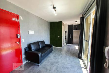 Sala de Estar/Cozinha de kitnet/studio para alugar com 1 quarto, 28m² em Sé, São Paulo