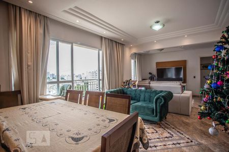 Sala de Jantar de apartamento à venda com 3 quartos, 128m² em Chácara Inglesa, São Paulo