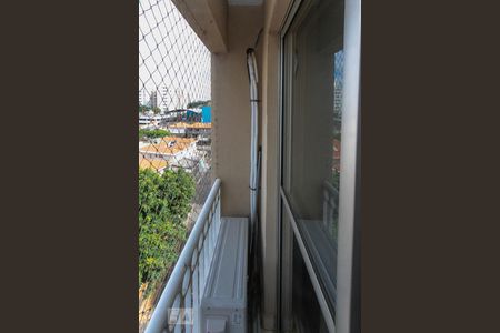 Varanda da Sala de apartamento para alugar com 2 quartos, 56m² em Vila Santa Clara, São Paulo