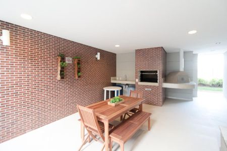 Apartamento à venda com 38m², 1 quarto e 1 vagaChurrasqueira