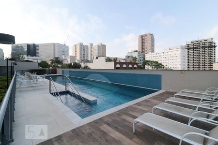 Apartamento à venda com 38m², 1 quarto e 1 vagaPiscina