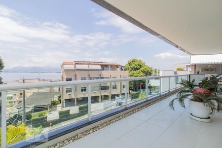 Varanda da Sala de apartamento à venda com 4 quartos, 450m² em Jardim Guanabara, Rio de Janeiro