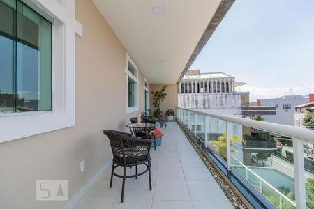 Varanda da Sala de apartamento à venda com 4 quartos, 450m² em Jardim Guanabara, Rio de Janeiro