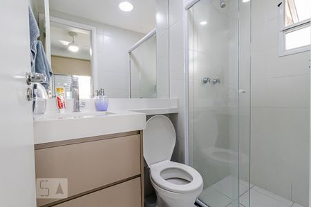 Apartamento para alugar com 64m², 2 quartos e 1 vaga Apartamento para alugar com 64m², 2 quartos e 1 vagaBanheiro da Suíte