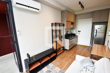 Sala de kitnet/studio para alugar com 1 quarto, 37m² em Cerqueira César, São Paulo