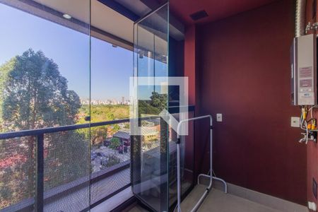 Vista/Varanda de kitnet/studio à venda com 1 quarto, 37m² em Cerqueira César, São Paulo