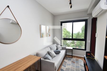 Sala de kitnet/studio para alugar com 1 quarto, 37m² em Cerqueira César, São Paulo