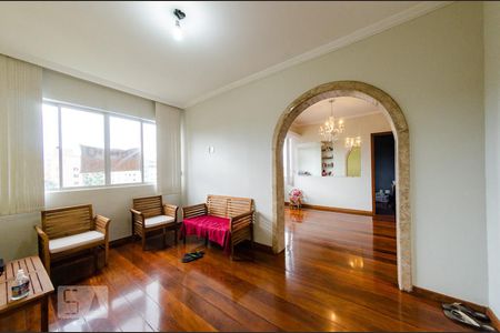 Sala de apartamento à venda com 3 quartos, 140m² em Grajaú, Belo Horizonte