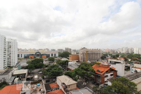 Vista  de kitnet/studio para alugar com 1 quarto, 31m² em Indianópolis, São Paulo