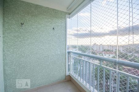 Varanda da Sala de apartamento para alugar com 2 quartos, 60m² em Vila Santos, São Paulo