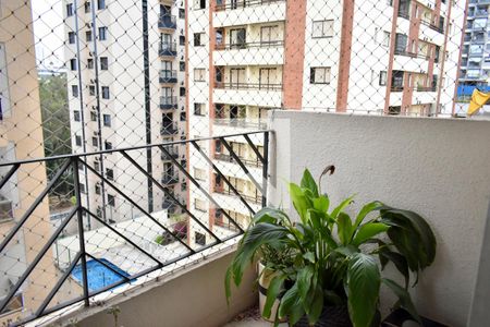 Sacada da Sala de apartamento à venda com 2 quartos, 68m² em Vila Monte Alegre, São Paulo