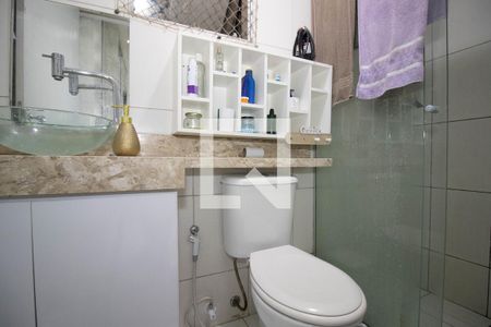 Banheiro da Suíte de apartamento para alugar com 1 quarto, 39m² em Águas Claras, Brasília