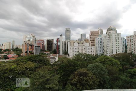 Vista da varanda de apartamento para alugar com 3 quartos, 98m² em Cidade Monções, São Paulo