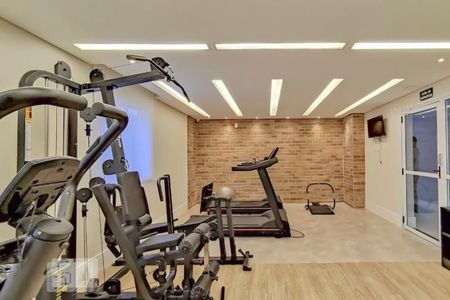 Apartamento para alugar com 48m², 2 quartos e 1 vaga Apartamento para alugar com 48m², 2 quartos e 1 vagaÁrea comum - Academia